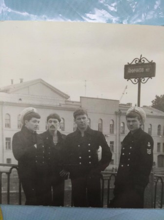 345 группа радио 4 рота  комроты Ю. Алексеев - ЛМУ ВМФ  выпуск 1978