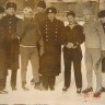 справа на лево - бекасов, антонов, костров, смирнов, никифоров  - сборная училища по конькам - 1967 год